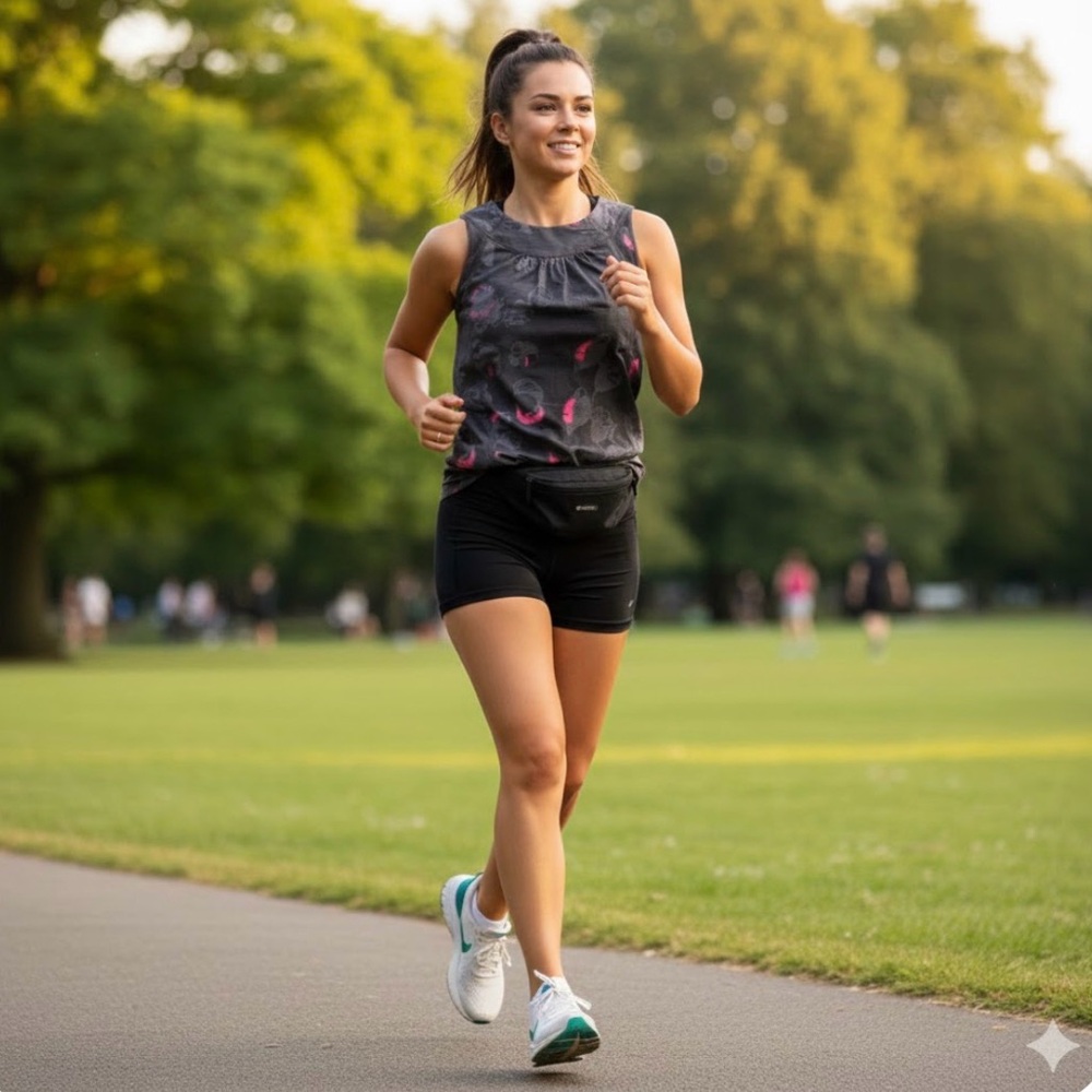 Grey and pink lulu lemon sleeveless shirt